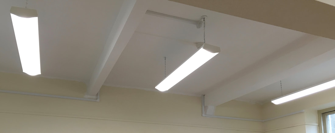 Emergency Lights installed in a School in Bath by DBD Electrical